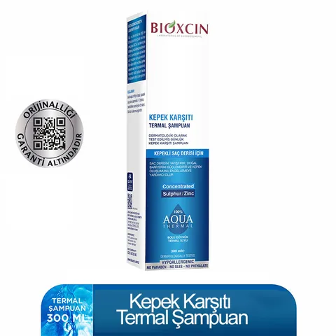 Bioxcin شامبو بيوكسين أكوا الحراري المضاد للقشرة 300 مل