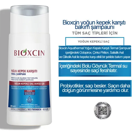 Bioxcin Aqua Thermal DS Shampoo 200ml