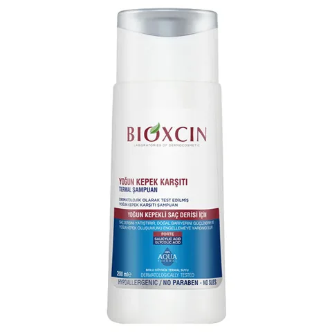 Шампунь Bioxcin Aqua Thermal Ds для интенсивных проблем с перхотью 200 мл