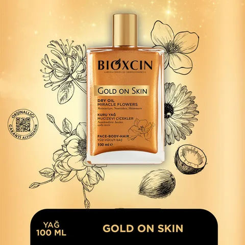 Bioxcin Gold Haut Trockenöl 100ml