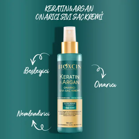 Bioxcin Keratin and Argan Liquid Hair Conditioner 150 ml