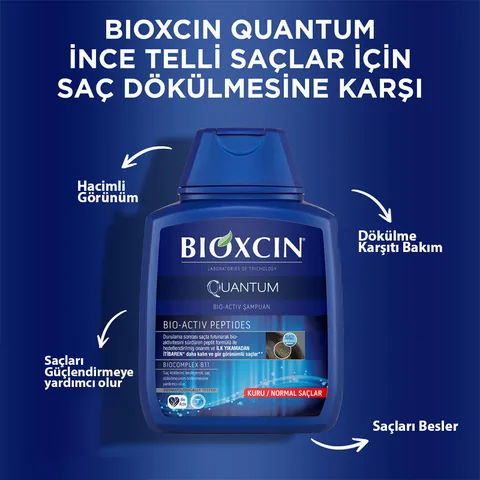 Bioxcin Quantum Shampoo Buy 3 Pay 2 (Dry-Normal Hair)