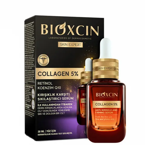 Bioxcin Kollagen 5% Anti-Falten Straffungsserum 30ml