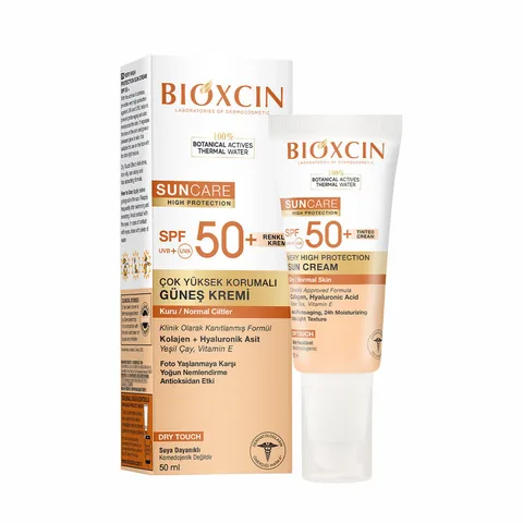 Bioxcin Sun Care Sunscreen for Dry Skin SPF 50+ 50 ml - Tinted