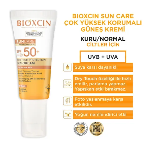 Bioxcin Sun Care for Dry Skin Sun Cream SPF 50+ 50 ml