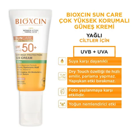 Bioxcin Sun Care For Oily Skin Sunscreen Spf 50+ 50 ml
