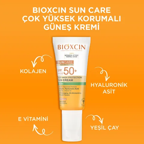 Bioxcin Sun Care For Oily Skin Sunscreen Spf 50+ 50 ml