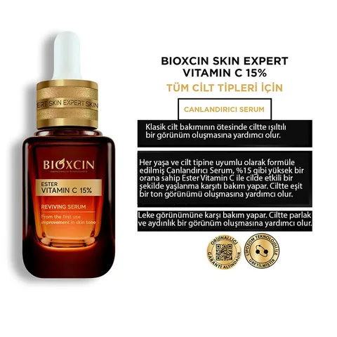 Bioxcin Skin Expert Vitamin C 15% Revitalizing Serum 30 ml