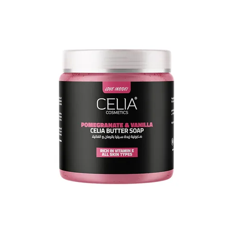 Celia Body Butter Soap with Pomegranate and Vanilla - 500 ml