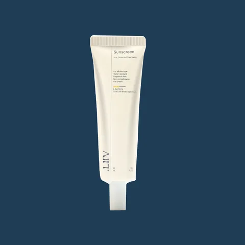 60ml Fragrance-Free Waterproof Sunscreen Gel by Leaf