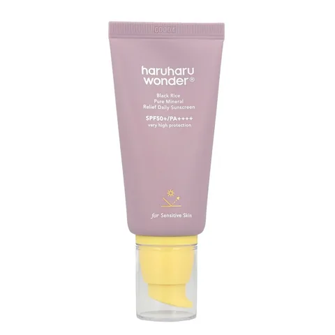 Haruharu Wonder Schwarzer Reis SPF50+ Mineral Sonnencreme 50ml