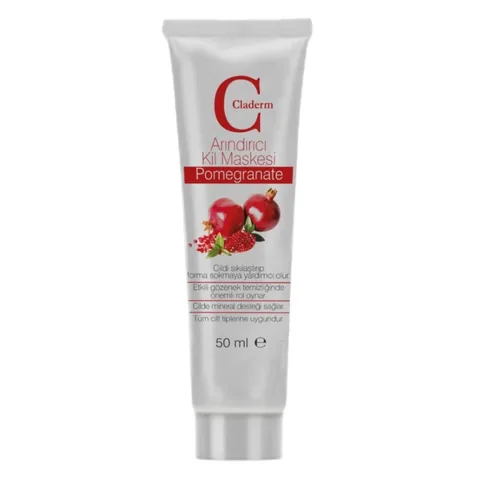 Granatapfel-Tonmaske 50ml von Claderm - Antioxidative Hautpflege
