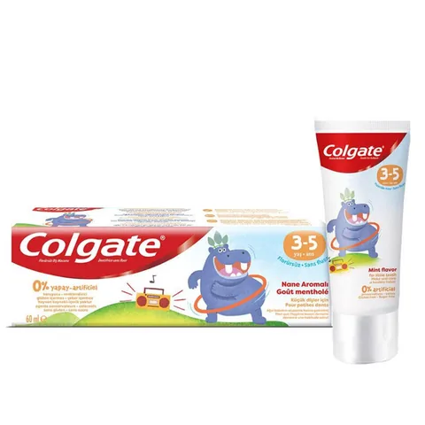 Детская зубная паста без фтора с апельсиновым вкусом 3-5 лет 60 мл от Colgate