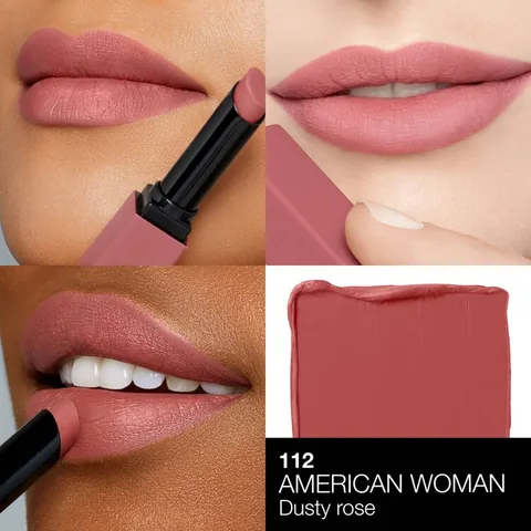 احمر شفاه باودري باور مات من نارس AMERICAN WOMAN