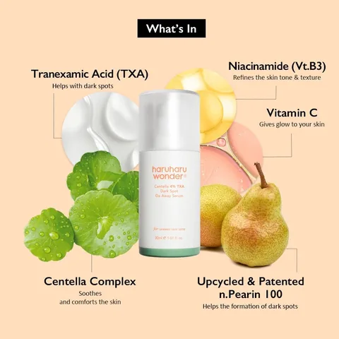Haruharu Wonder 4% Centella Serum for Pigmentation and Dark Spots 30ml