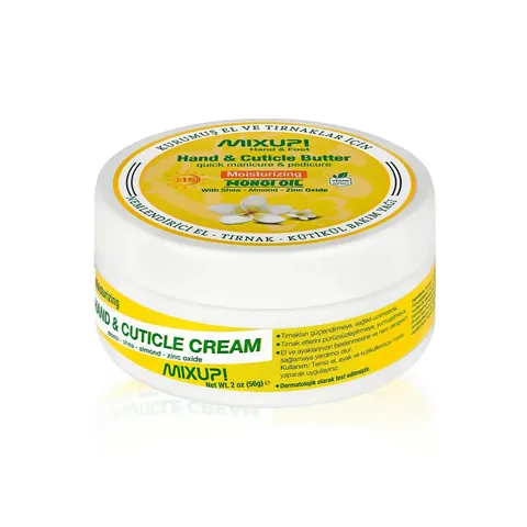 Mixup Feuchtigkeitsspendende Hand- und Nagelhautbutter mit Monoi-Öl 56g