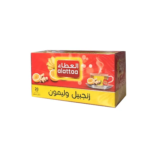Al-Ataa مشروب الزنجبيل والليمون من العطاء 20 ظرف