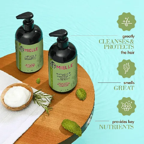 Mielle Organics بوكس اكليل الجبل للعناية بالشعر من ميلي أورجانيكس