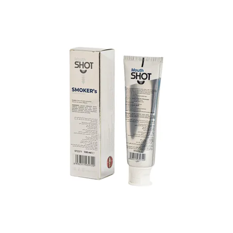 Whitening Toothpaste for Smokers from Mouth Shot – 100 ml