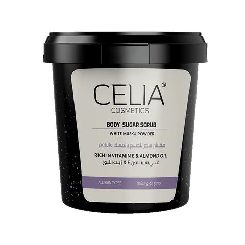 Скраб для тела с мускусом и сахаром 600г от Celia