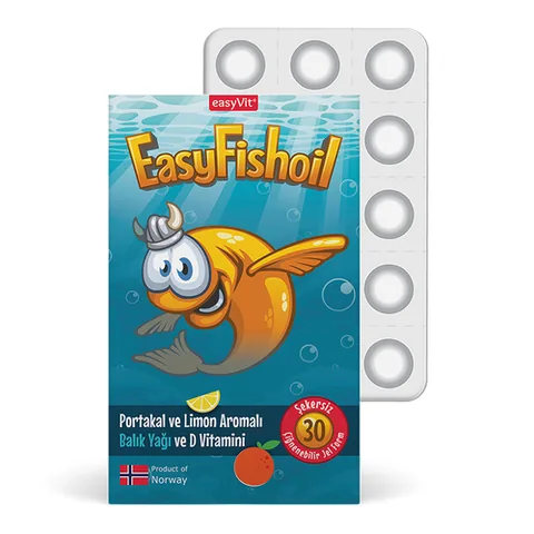 EasyFishoil Omega 3 & Vitamin D Ergänzung - 45g