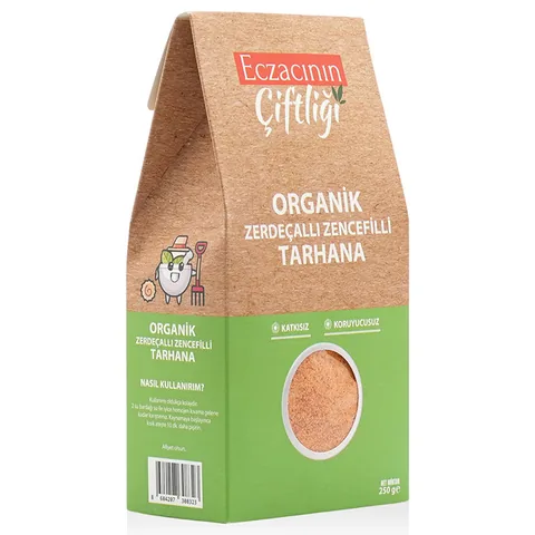 Eczacının Çiftliği Organic Turmeric Ginger Tarhana 250 gr