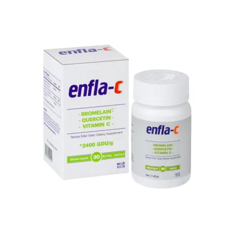 Enfla C Dietary Supplement 30 Herbal Capsules