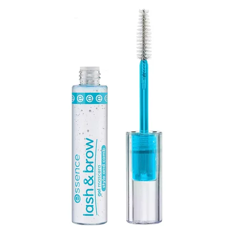 Essence Gel Augenbrauen- und Wimpernmascara - 9ml transparenter Fixierer