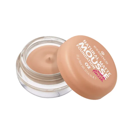 Essence Natural Matte Mousse Foundation 02 - 16gr