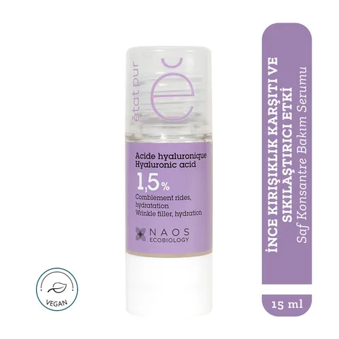 Etat Pur Pure Active Hyaluronic Acid Anti-Fine Lines Pure Concentrated Care 15 ml