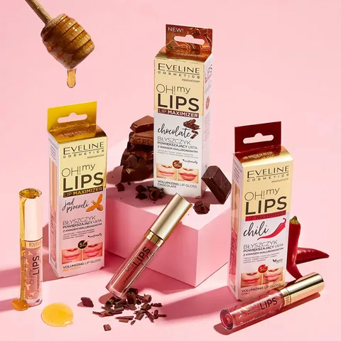Глосс для губ Eveline Cosmetics Oh My Lips 4,5 мл Чили