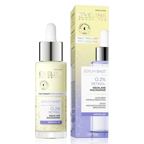 Eveline 0,2% Retinol Squalan Serum Shot | Anti-Aging 30ml