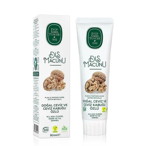 Eyüp Sabri Tuncer Natural Walnut and Walnut Shell Extract Toothpaste 90 ml