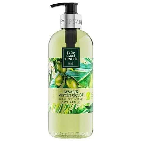Eyüp Sabri Tuncer Natural Olive Oil Liquid Soap Ayvalık Olive Blossom 500 ml