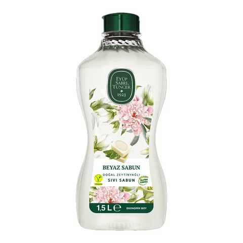 Eyüp Sabri Tuncer Natural Olive Oil Liquid Soap White Soap 1,5 L