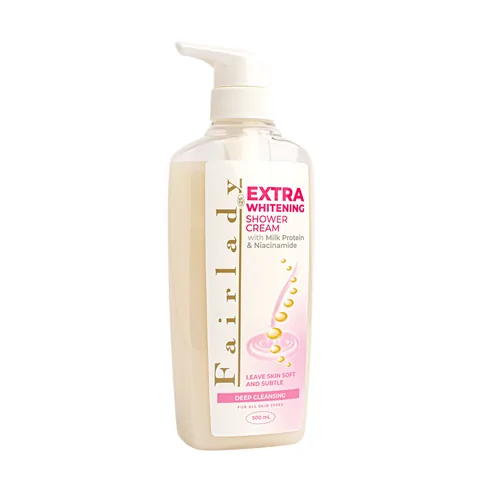 Fair Lady Intensive Whitening Shower Cream with Niacinamide and Milk Protein 500 ml