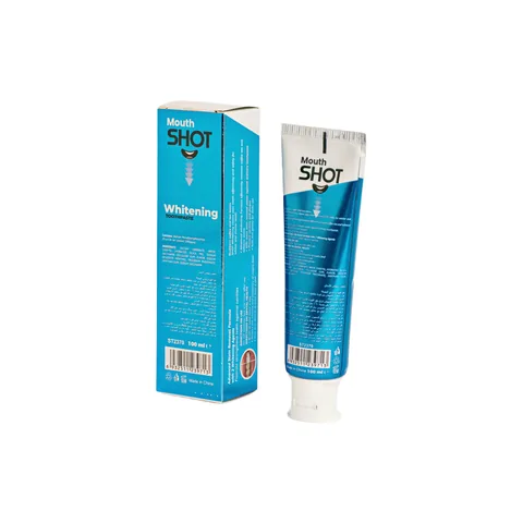 Whitening-Zahnpasta mit frischer Minze von Mouth Shot – 100 ml