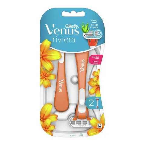 Gillette Venus Riviera Damenrasierer Einweg 2er-Pack