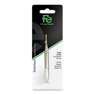 Fe Flat-tipped Classic Tweezers