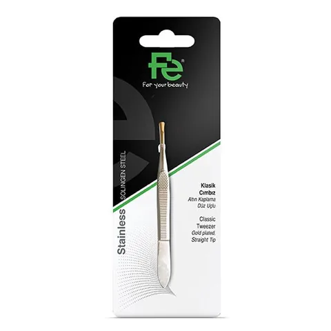 Fe Flat-tipped Classic Tweezers