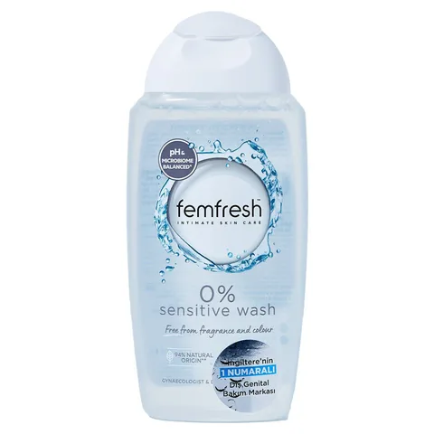 Femfresh جل غسيل المنطقة التناسلية الخارجية الحساسة من فيم فريش 250 مل