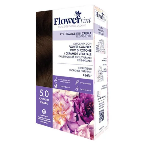 Краска для волос Flowertint 5.0 светло-коричневая