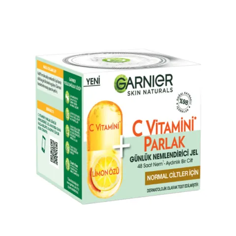 Гель для лица Garnier с витамином C, 50 мл