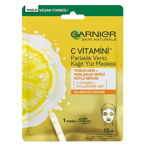 Garnier Vitamin C Brightening Sheet Face Mask 28 g