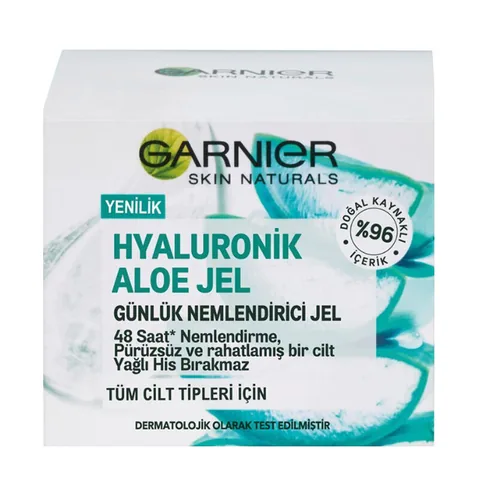 Garnier جل غارنييه هيالورونيك ألوفيرا جل مرطب يومي ٥٠ مل