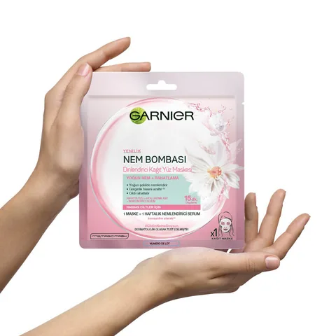 Маска для лица Garnier Увлажняющая Бомба Релаксирующая 28 г