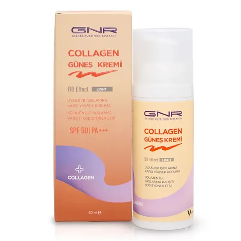 Gnr Collagen BB Effekt Sonnencreme SPF 50 - Light 50ml