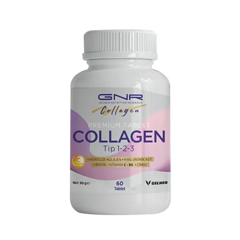 GNR Hydrolysiertes Kollagen Typ 1, 2 & 3 - 60 Tabletten