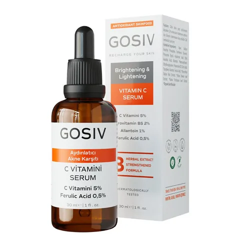 Gosiv Vitamin C Serum für fahle Haut und unebenen Hautton 30ml