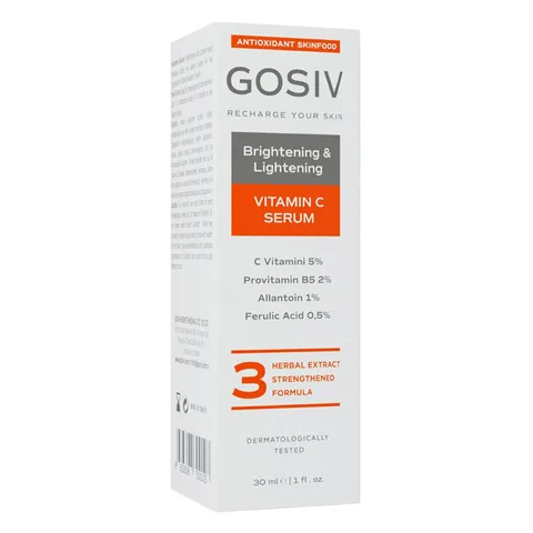 Gosiv Vitamin C Serum für fahle Haut und unebenen Hautton 30ml